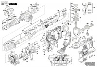 Bosch 3 611 J07 001 Gbh 36 Vf-Li Plus Cordless Hammer Drill 36 V / Eu Spare Parts